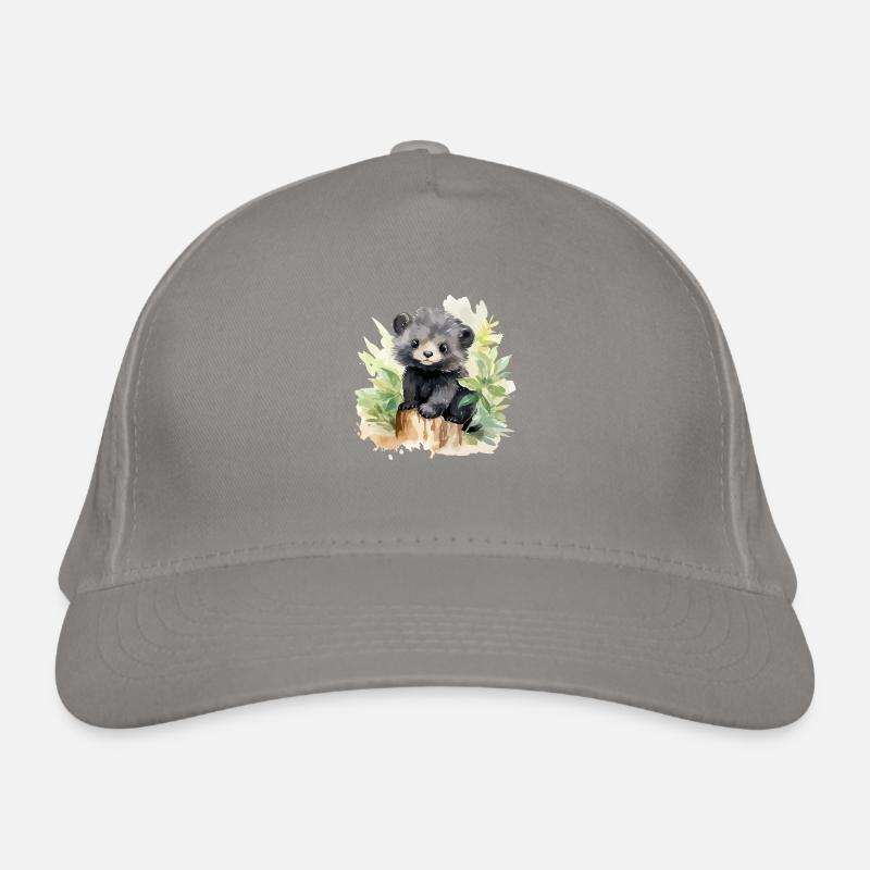 Brown bear Organic Baseball Cap