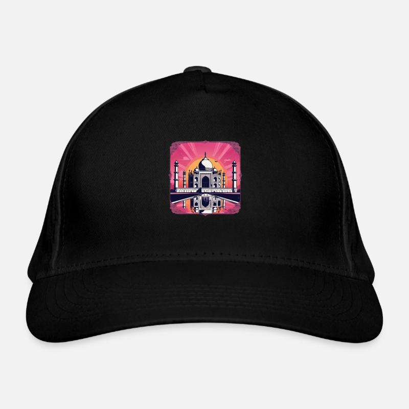 Taj Mahal Organic Baseball Cap