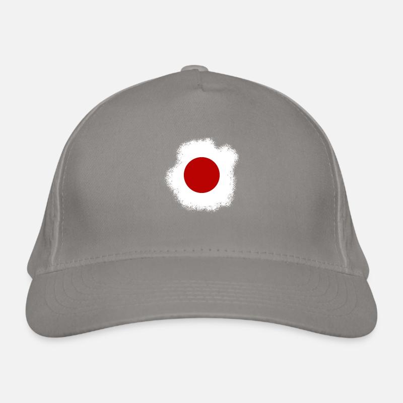 Drapeau du Japon utilisé Look Nihon drapeau japonais Casquette classique bio