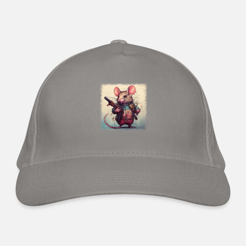 joke funny we will rat everything is okay fun Organic Baseball Cap