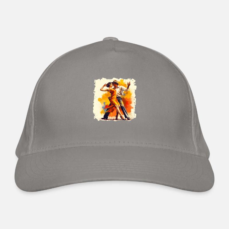 Mambo is a popular dance Organic Baseball Cap
