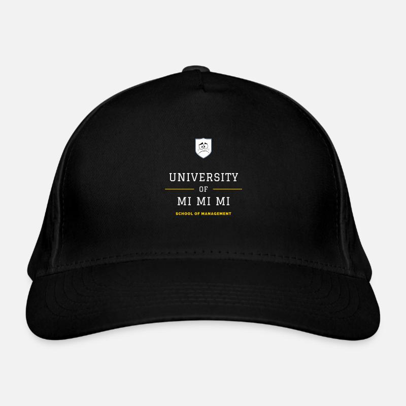 Mi Akadmie 3 - Bio-Baseballkappe - Schwarz