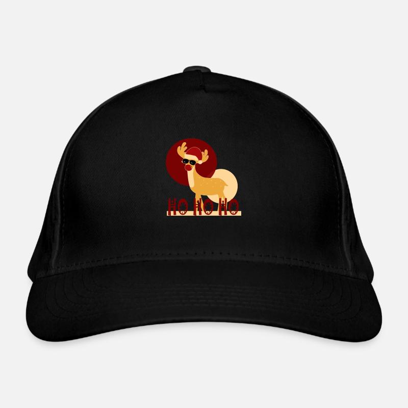 Rennes de Noël Casquette classique bio