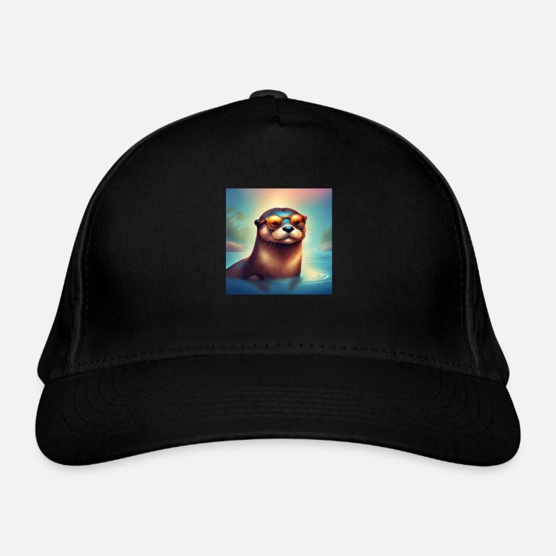 Sunny Otter Organic Baseball Cap