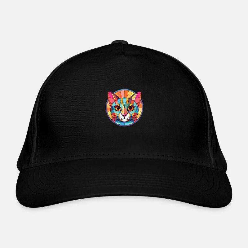 Donskoy Cat Breed Illustration aquarelle colorée Casquette classique bio