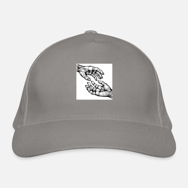 Touch in tattoo art Organic Baseball Cap
