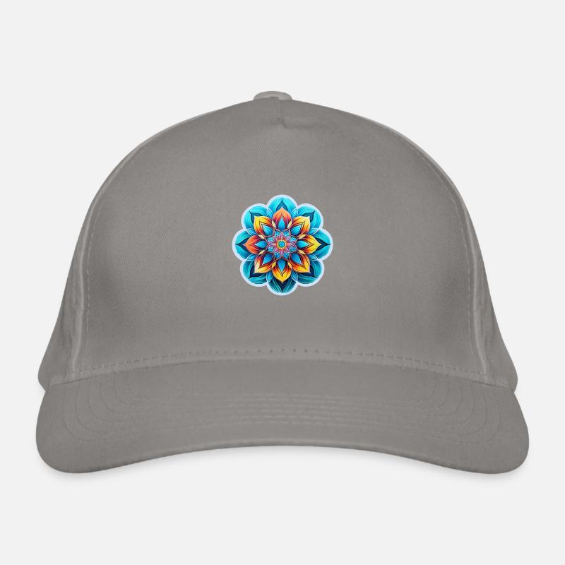 Fleur de mandala Casquette classique bio