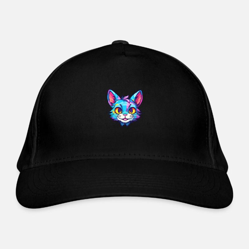 Pixie Bob Cat Breed Watercolor Cartoon Kawaii Pet Organic Baseball Cap