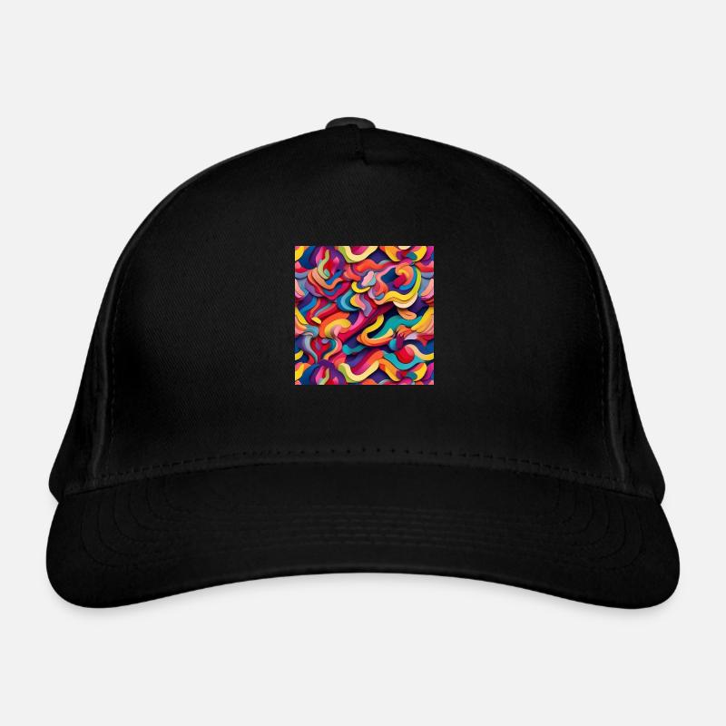 Colourful Organic Baseball Cap