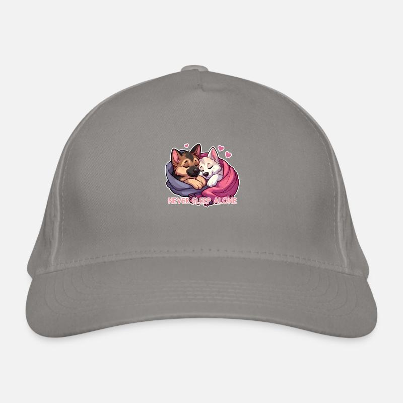 Sleeping Shepherds - Never Sleep Alone Organic Baseball Cap