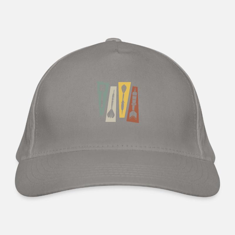 Flèche flèchette rétro vintage Casquette classique bio