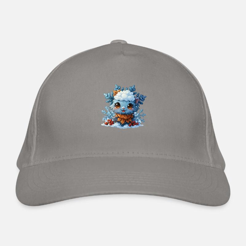 Snowflake for children Organic Baseball Cap