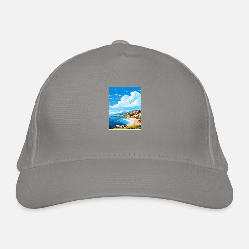 Zakynthos Grèce Décoration Grec Voyage Affiche Casquette classique bio