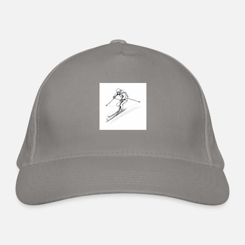 Ski Organic Baseball Cap