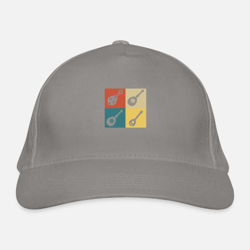 mandoline vintage rétro Casquette classique bio