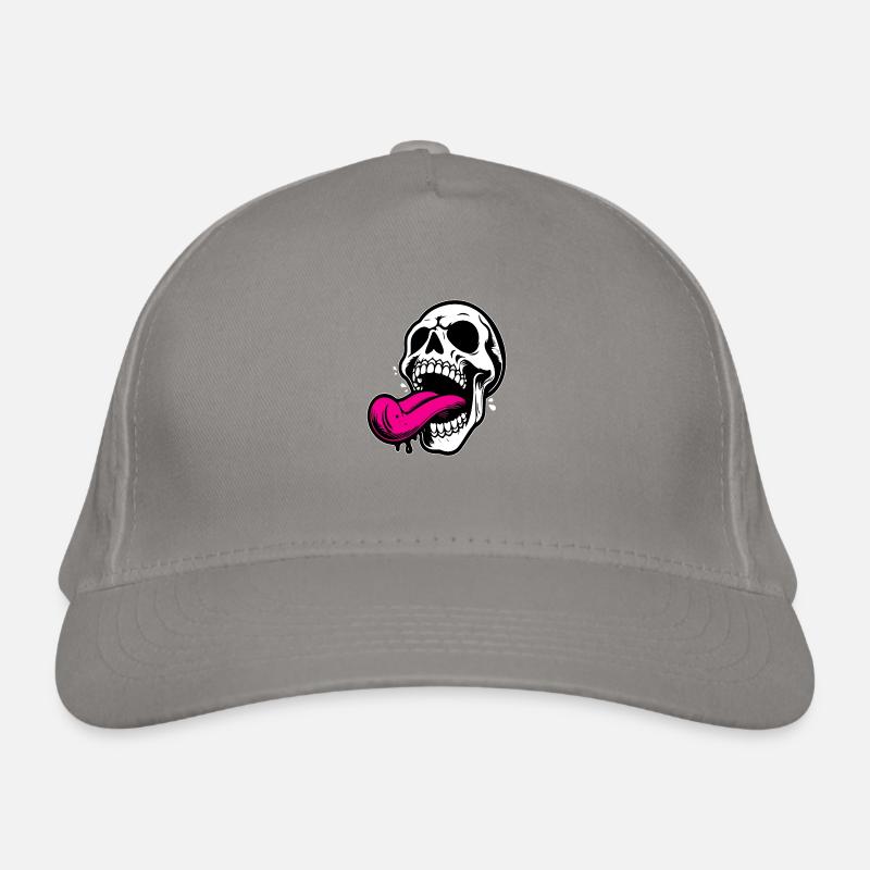 Skull Organic Baseball Cap