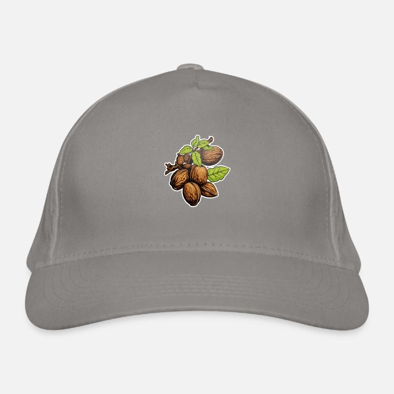 Walnuss Bio-Baseballkappe