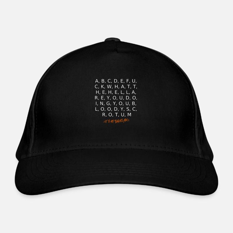 Mein Badass Abc Bio-Baseballkappe