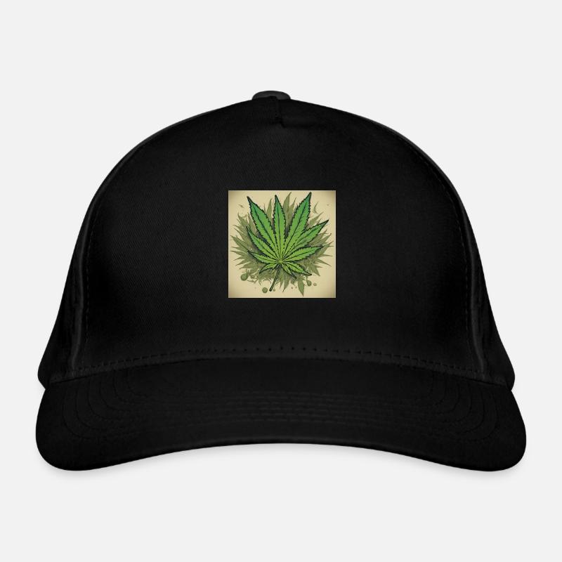 WEED BLATT Bio-Baseballkappe