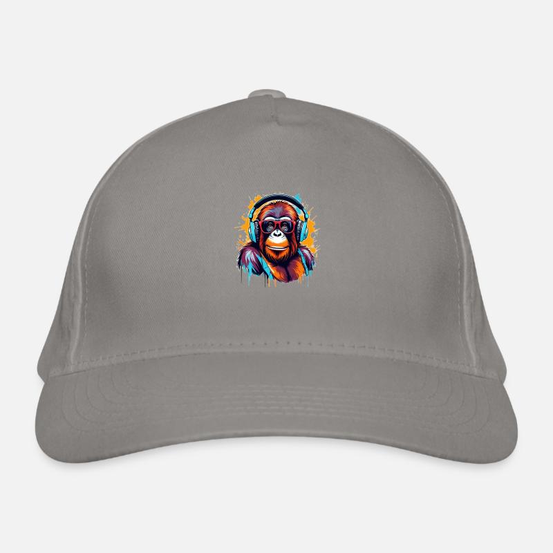 DJ Singe Orang-outan Casquette classique bio