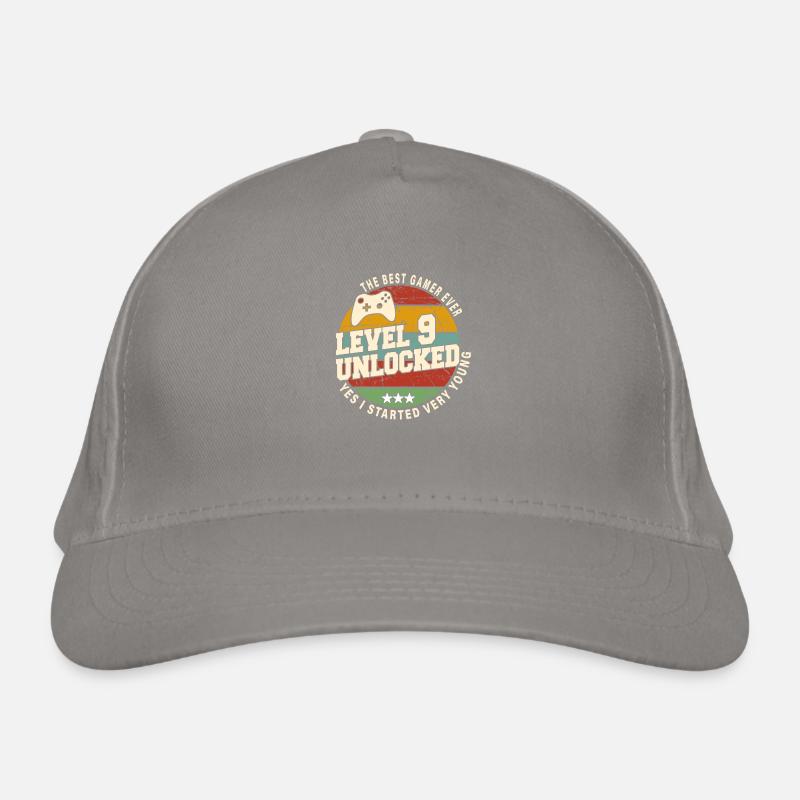 Original 2015 9th Anniversary Retro Gift Organic Baseball Cap