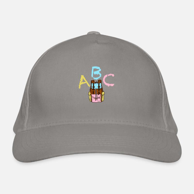 ABC avec sac à dos Casquette classique bio