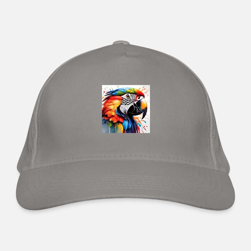 Couleur perroquet Casquette classique bio