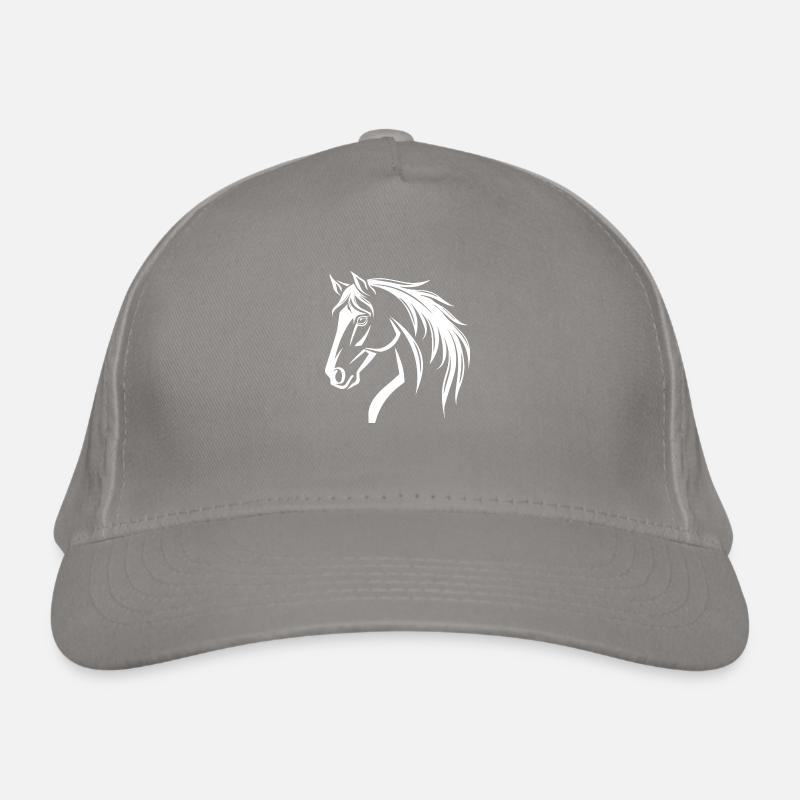 Pferd Bio-Baseballkappe