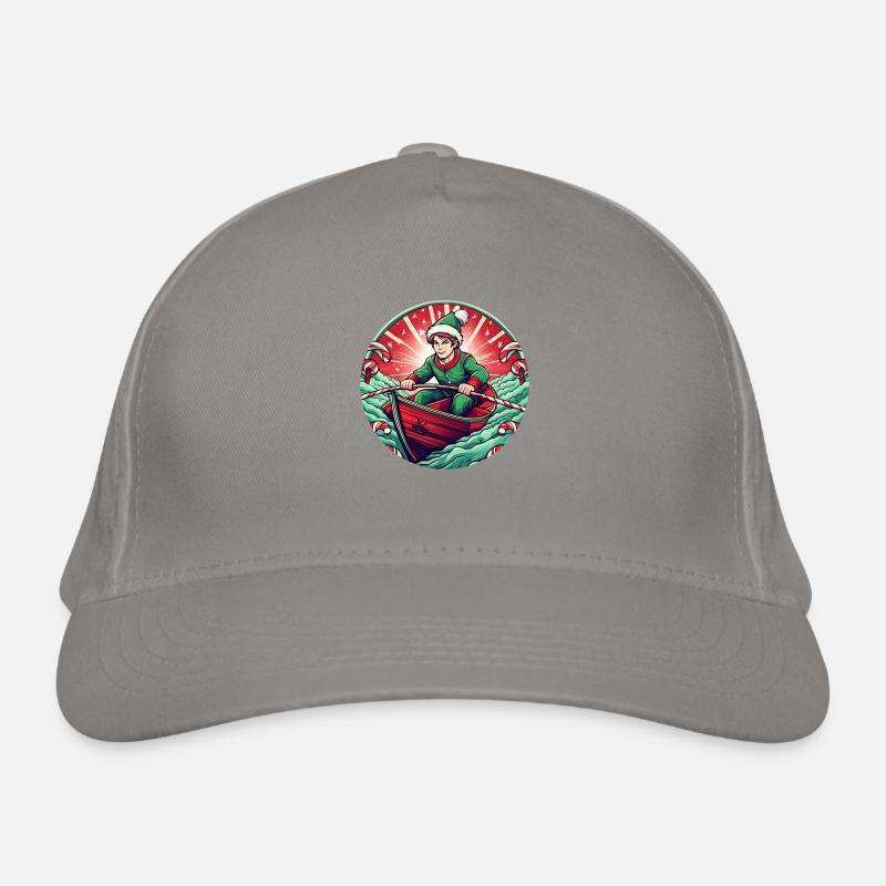 Aviron de lutin de Noël Casquette classique bio