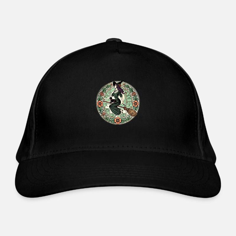 Halloween Witch Organic Baseball Cap