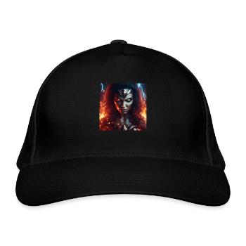 Anger - Organic Baseball Cap - black - Front