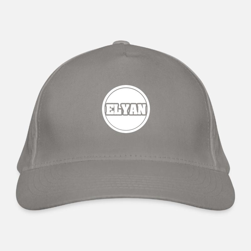 Elyan comme prénom Casquette classique bio