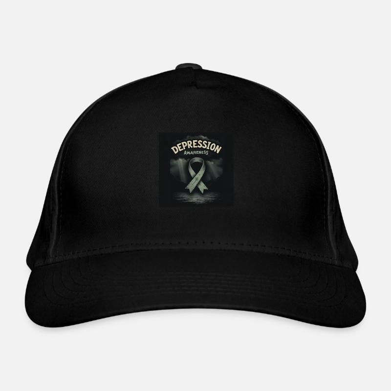 Bewusstsein für Depressionen Bio-Baseballkappe