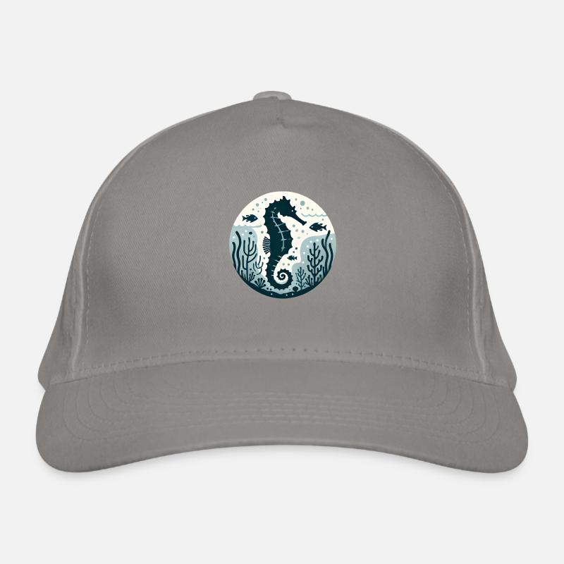 Seepferd Bio-Baseballkappe