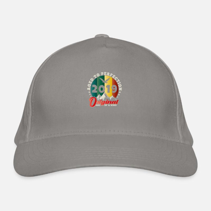Vintage Geburtstag 2019 - Retro Geschenkidee 2019 Bio-Baseballkappe
