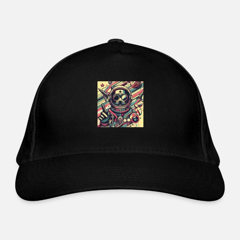 Voyageur de l’espace rétro Casquette classique bio