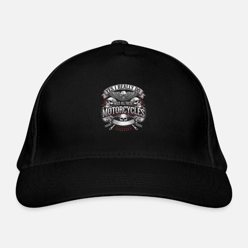 L’amour de la moto sans compromis Casquette classique bio