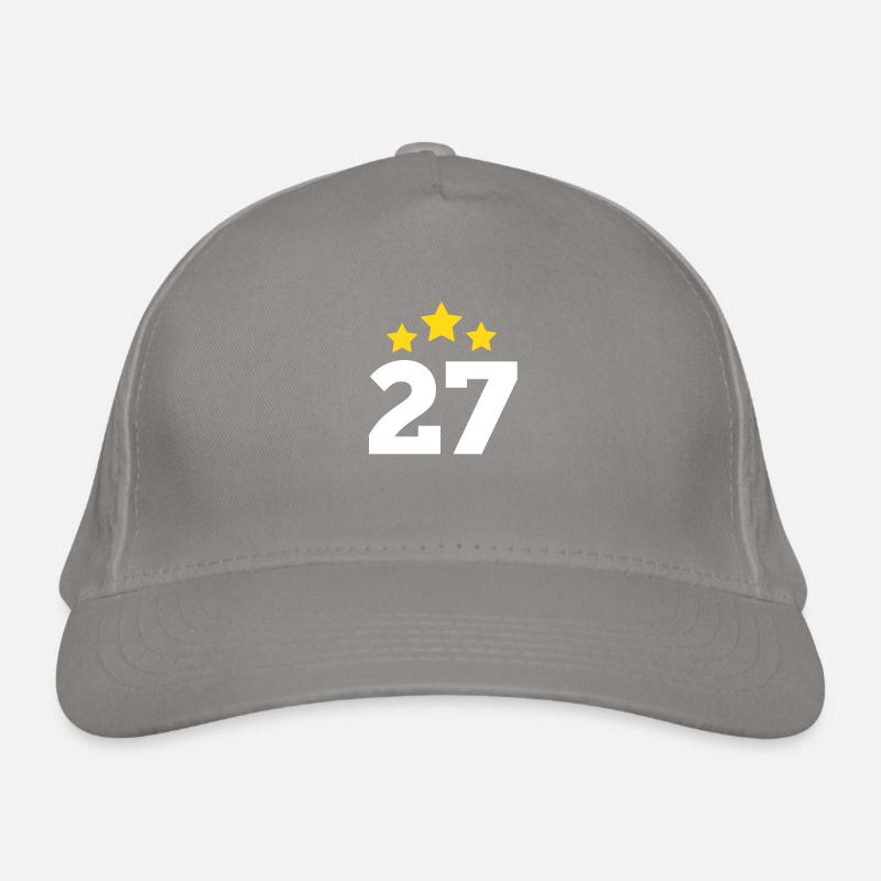 27 Year Star - 27th Anniversary Gift Organic Baseball Cap