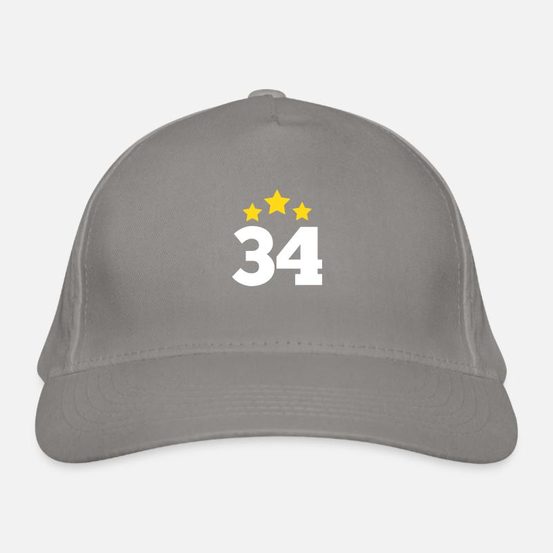 34 Years Star - 34th Anniversary Gift Organic Baseball Cap