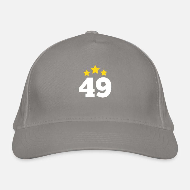 49 ans étoile - cadeau 49e anniversaire Casquette classique bio