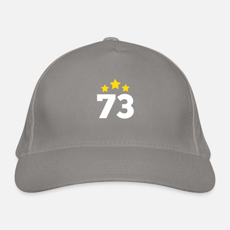 73 ans étoile - cadeau 73e anniversaire Casquette classique bio