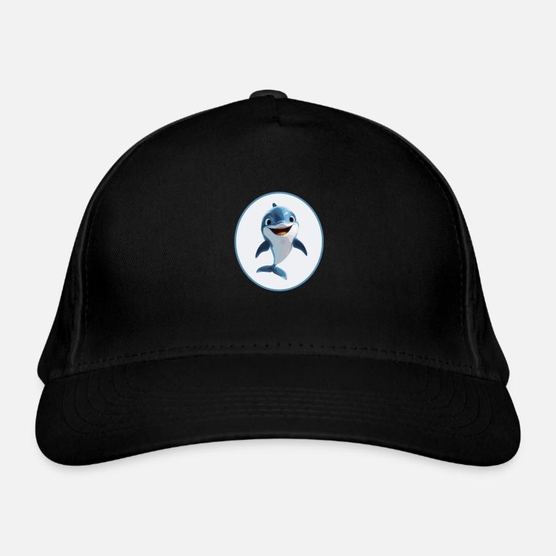 Delphin Bio-Baseballkappe