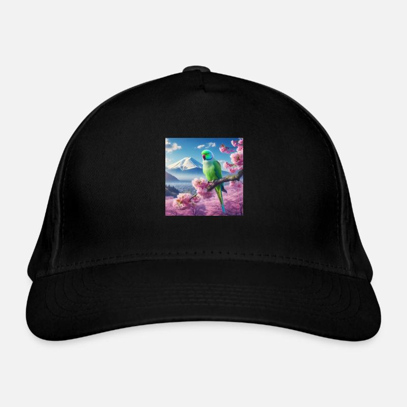 Parrot love Organic Baseball Cap