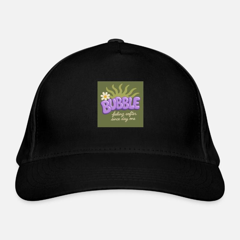 BUBBLE – Feeling Softer Since Day One Organic Baseball Cap