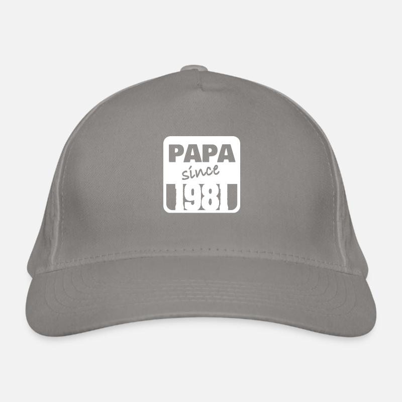 Papa 1981 Organic Baseball Cap
