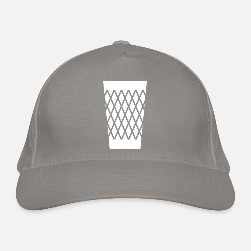 Geripptes Bio-Baseballkappe