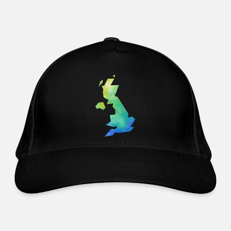 Map UK Casquette classique bio