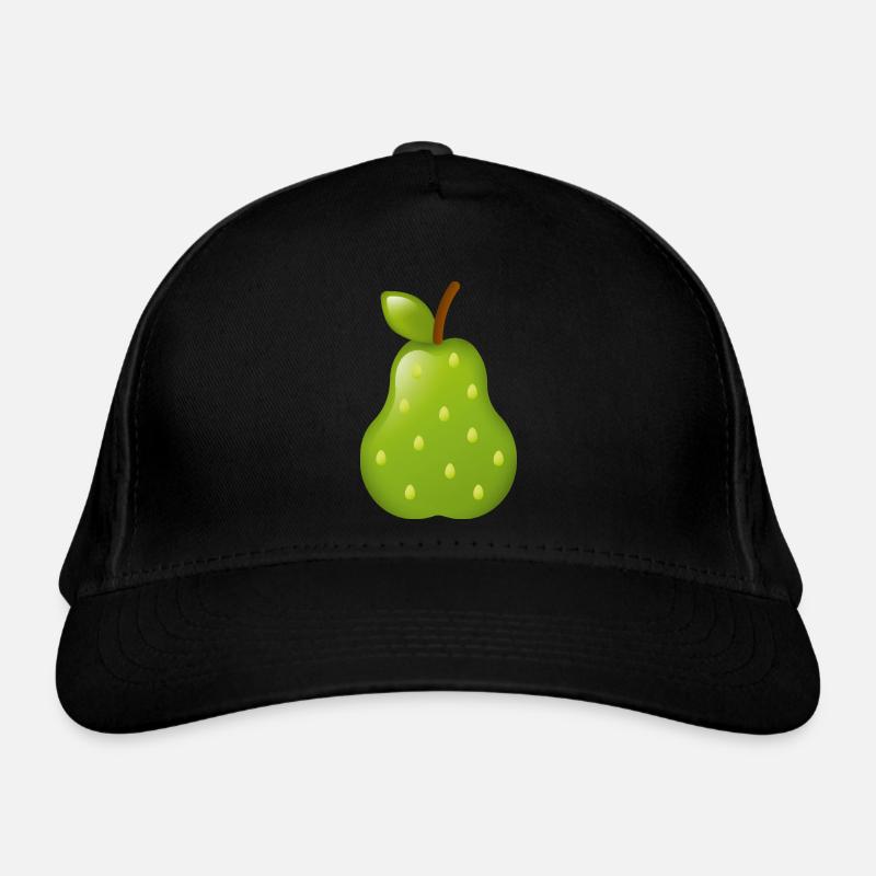 Smiley Pear Bio-Baseballkappe