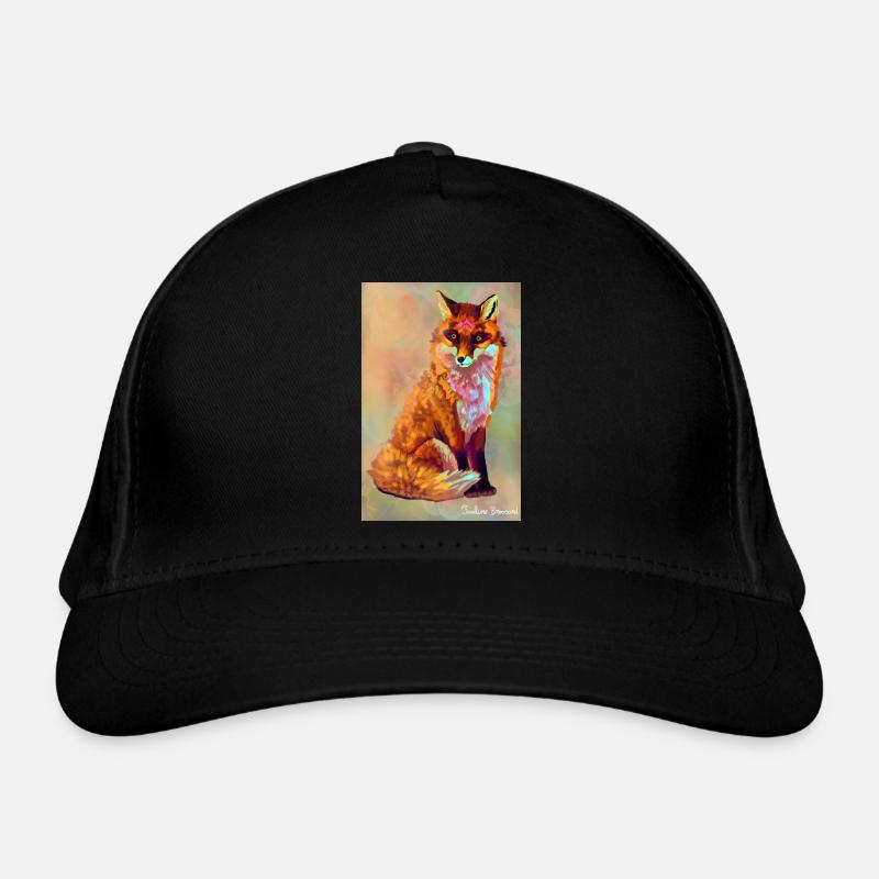 Renard illustration Casquette classique bio