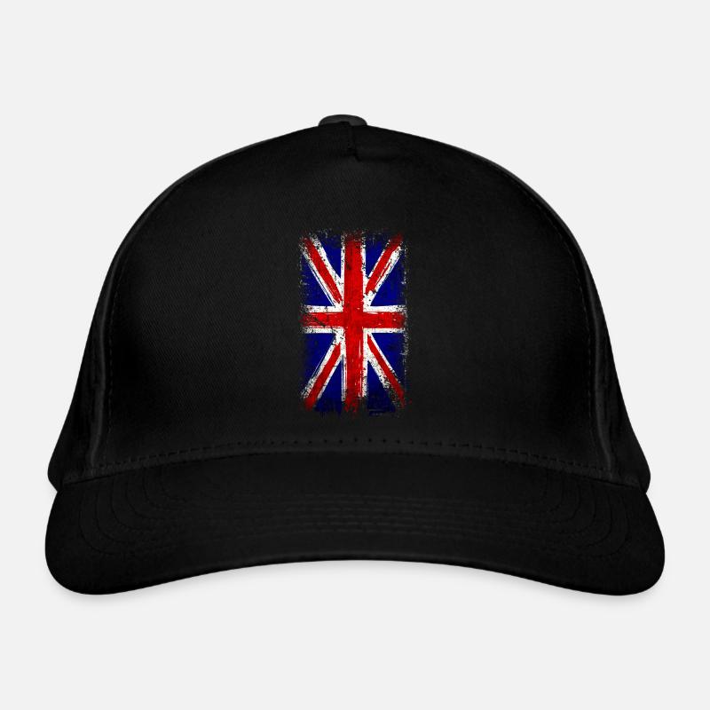Union Jack Great Britain Organic Baseball Cap